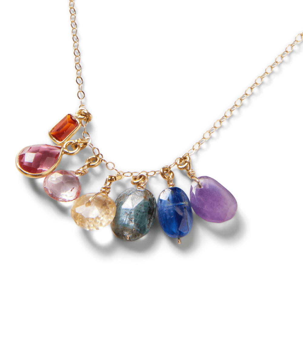 Colorful Gemstone Necklace