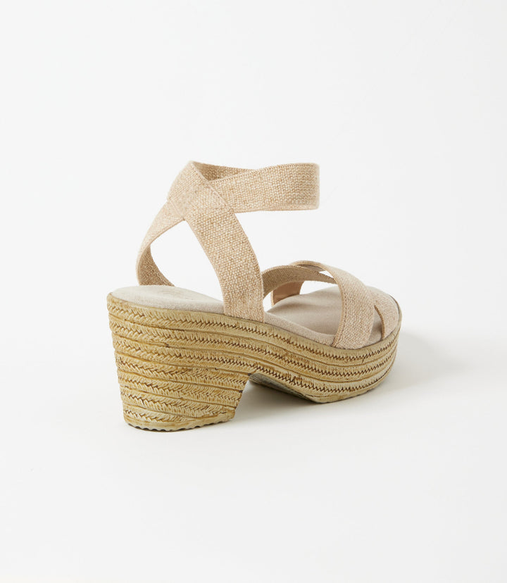 Charleston Shoe Co. Angela Ankle Wrap Sandals