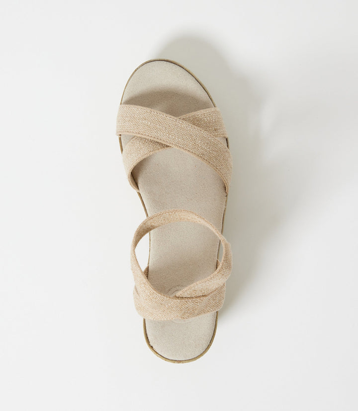 Charleston Shoe Co. Angela Ankle Wrap Sandals