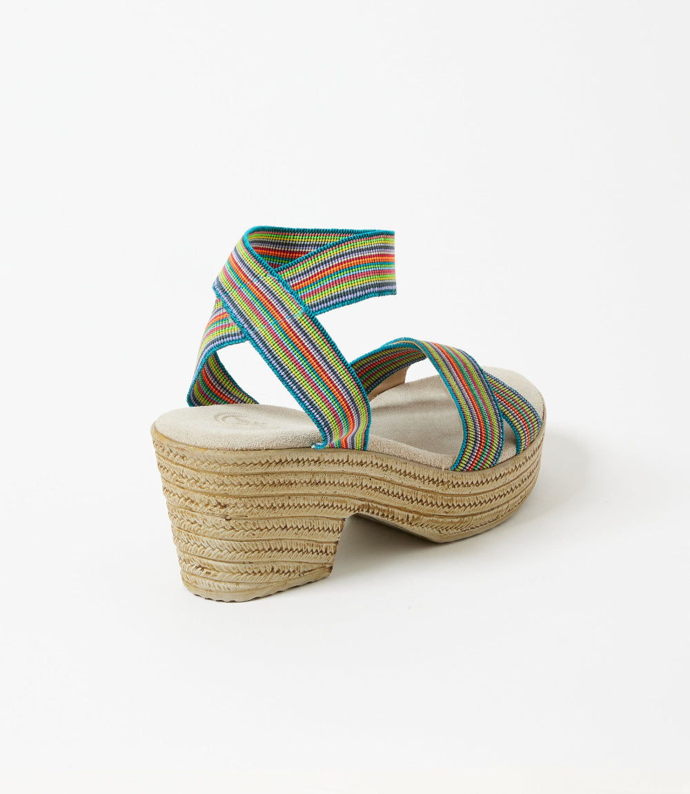 Charleston Shoe Co. Angela Ankle Wrap Sandals