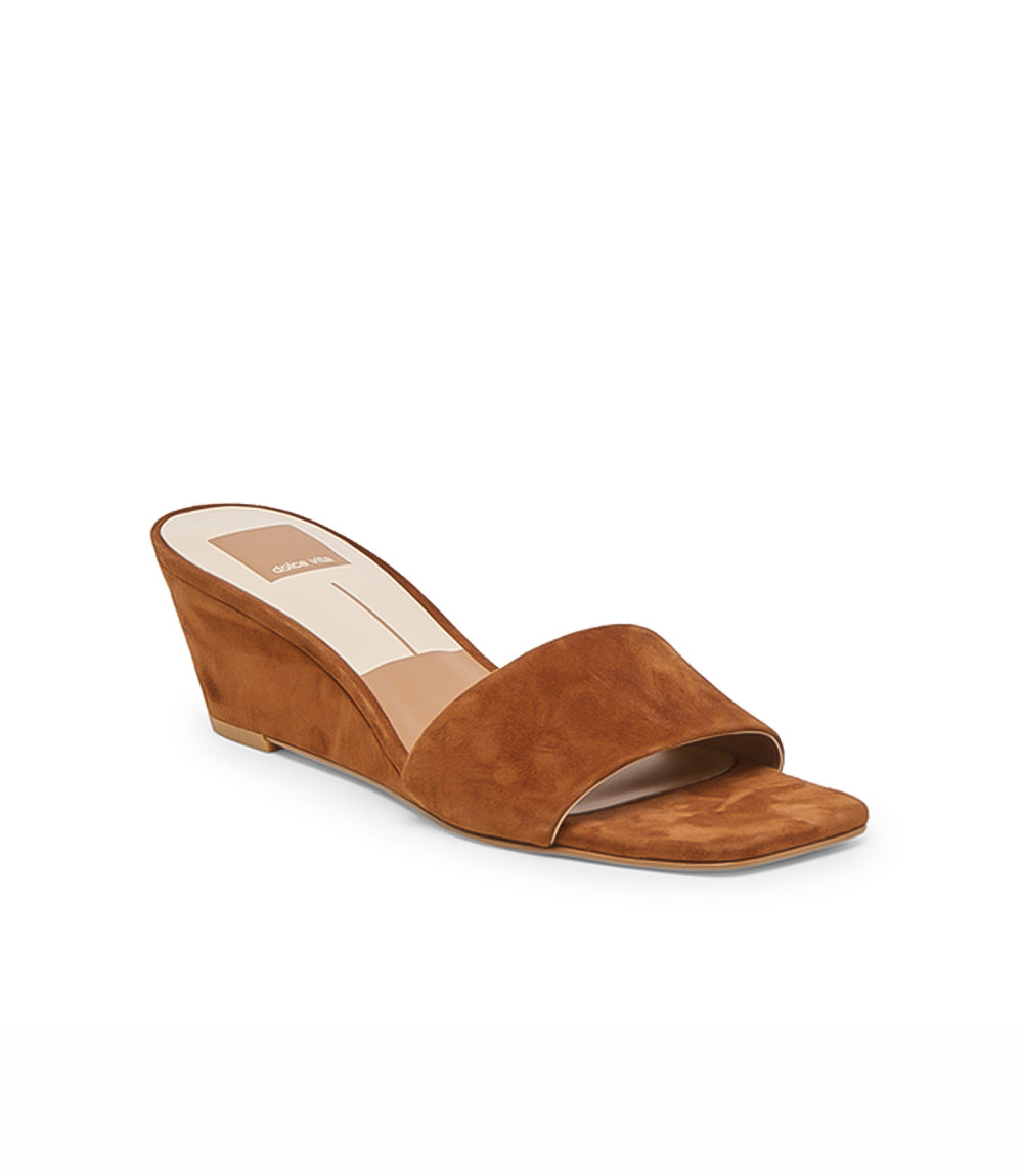 Dolce Vita Qaily Nubuck Wedge Sandals