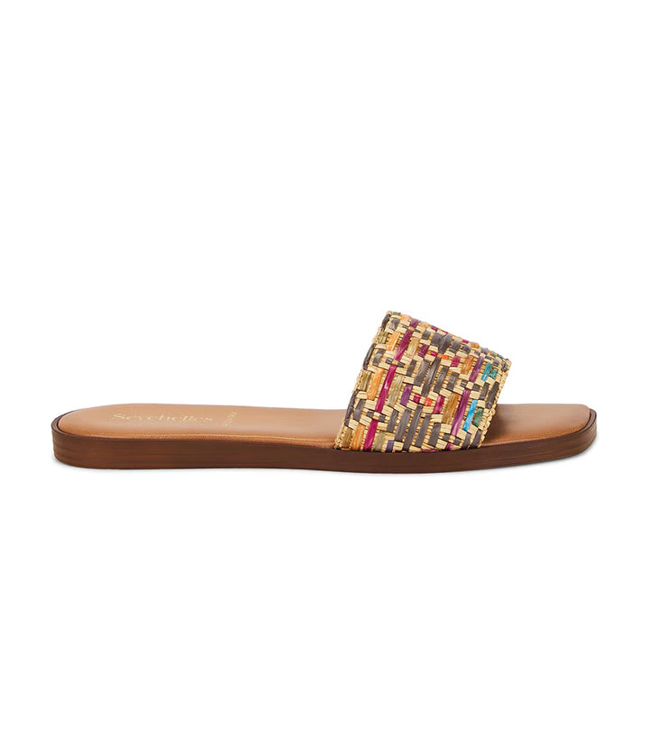 Seychelles Palm Oasis Slide Sandals