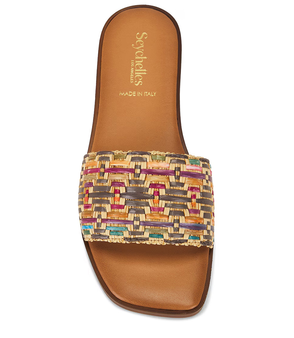 Seychelles Palm Oasis Slide Sandals