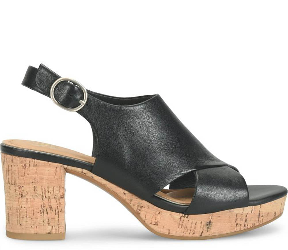 Sofft Liv Criss-Cross Leather Sandals