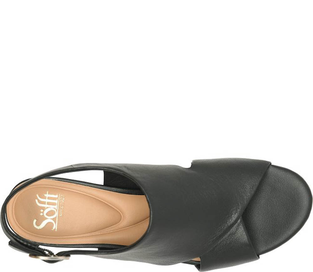 Sofft Liv Criss-Cross Leather Sandals