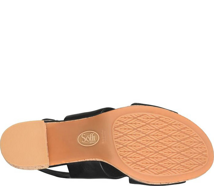 Sofft Liv Criss-Cross Leather Sandals