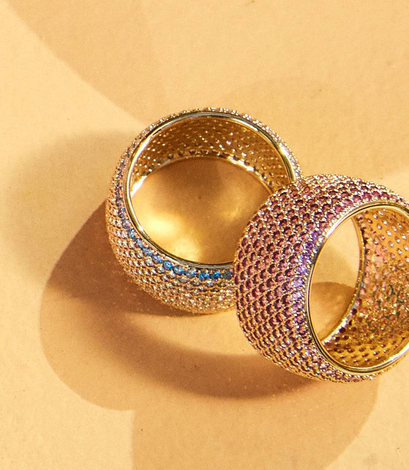 Colorful Crystal Ring