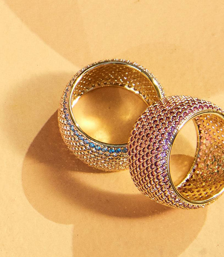 Colorful Crystal Ring