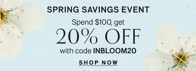 promo 20% off orders $100