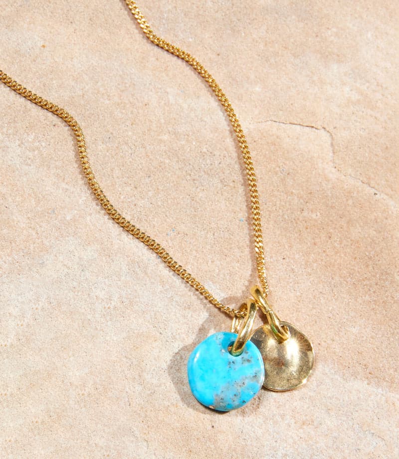 Chan Luu Double Disc Necklace