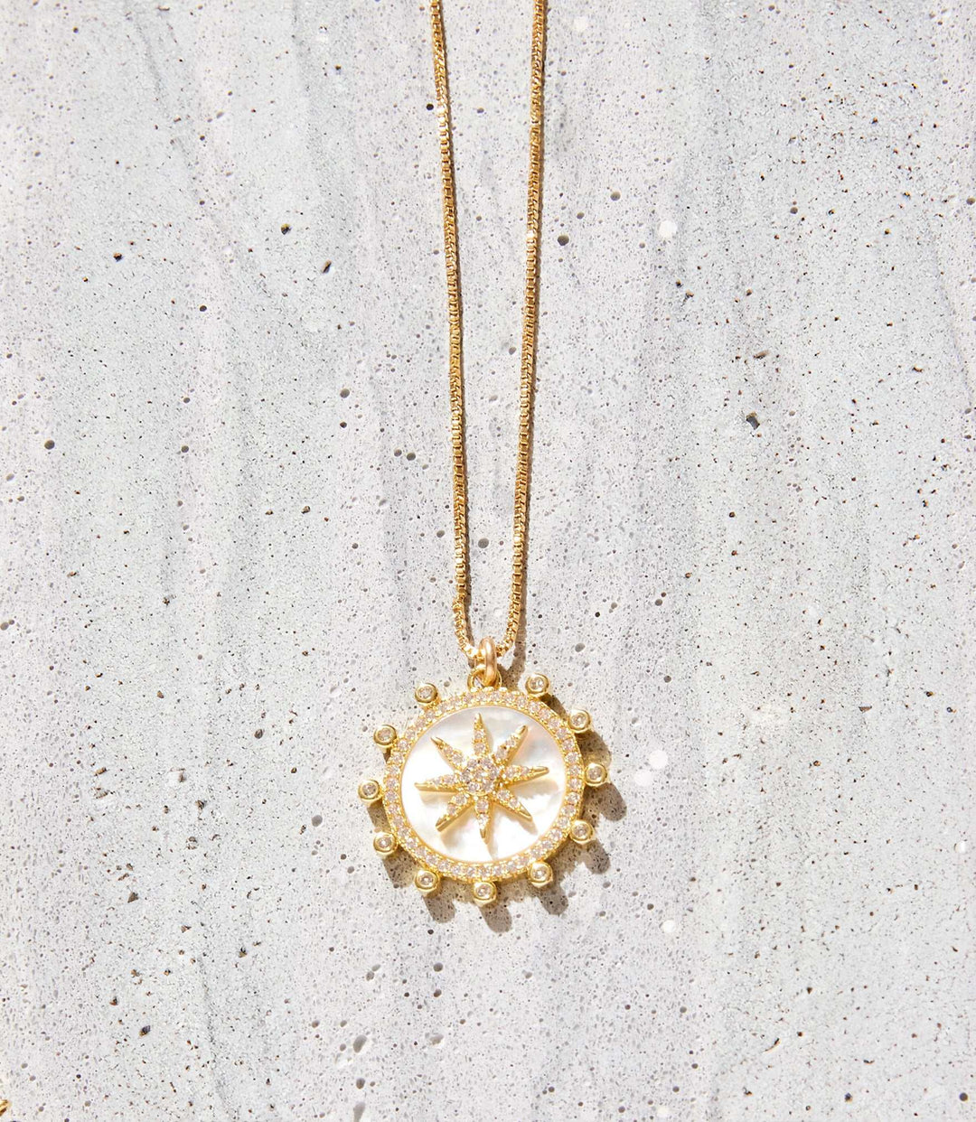 Starburst Charm Necklace