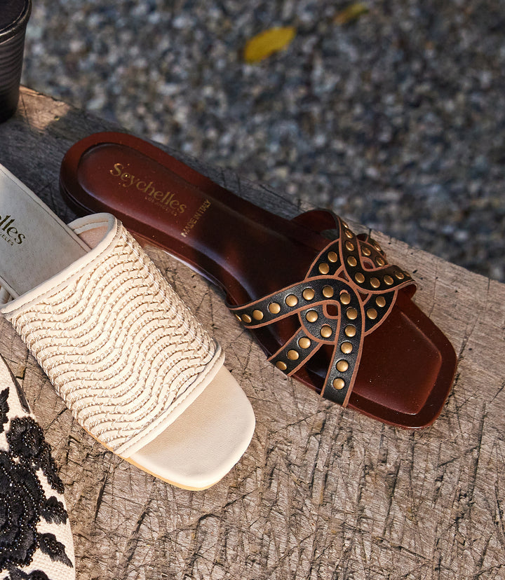 Seychelles Treasure Cut Out Slide Sandals