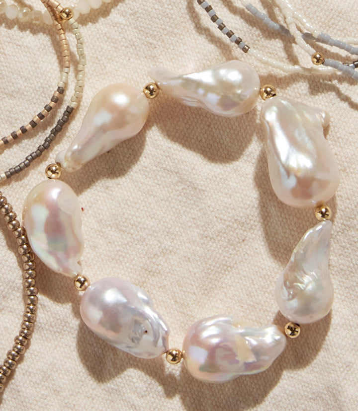 Baroque Pearl Bracelet