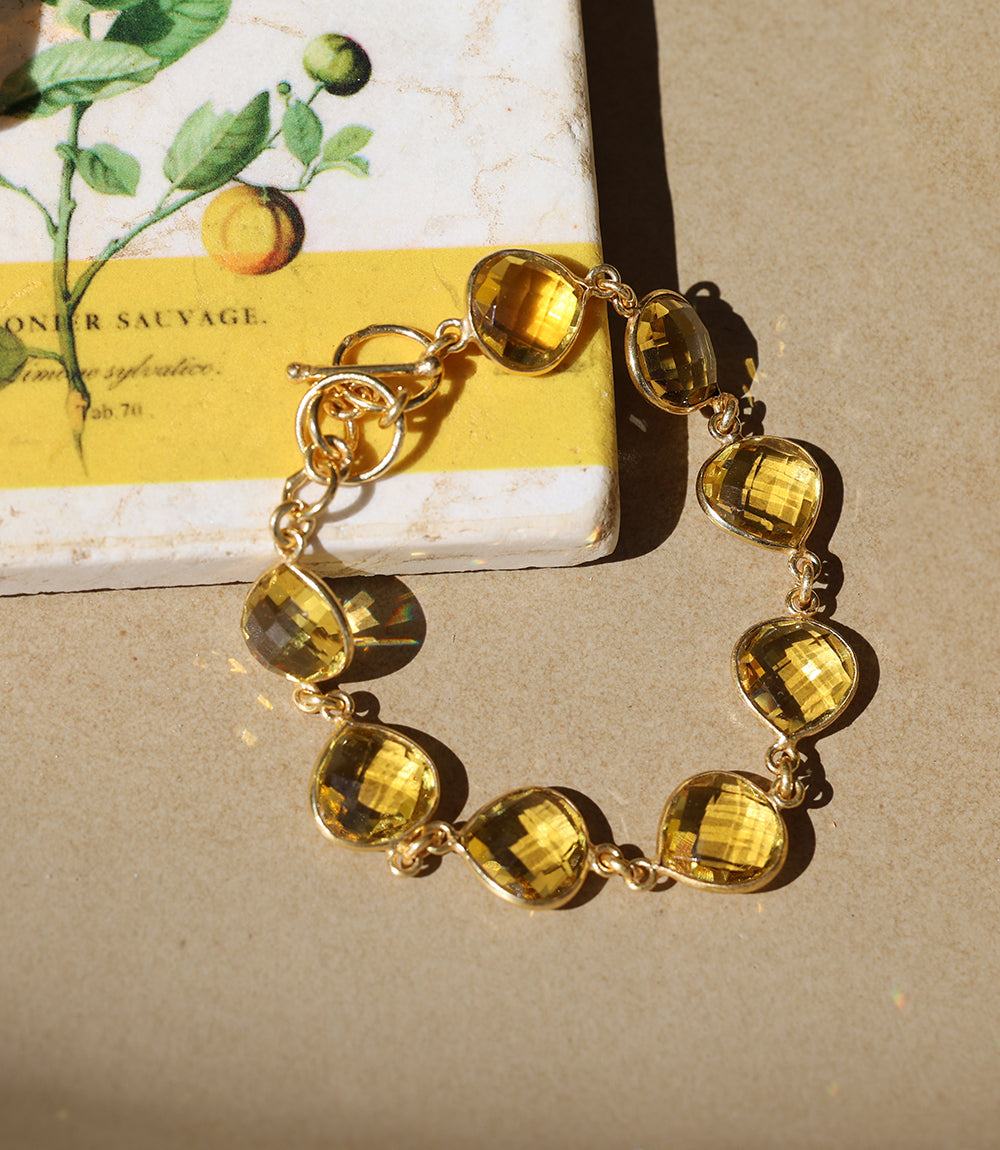 Citrine Quartz Bracelet