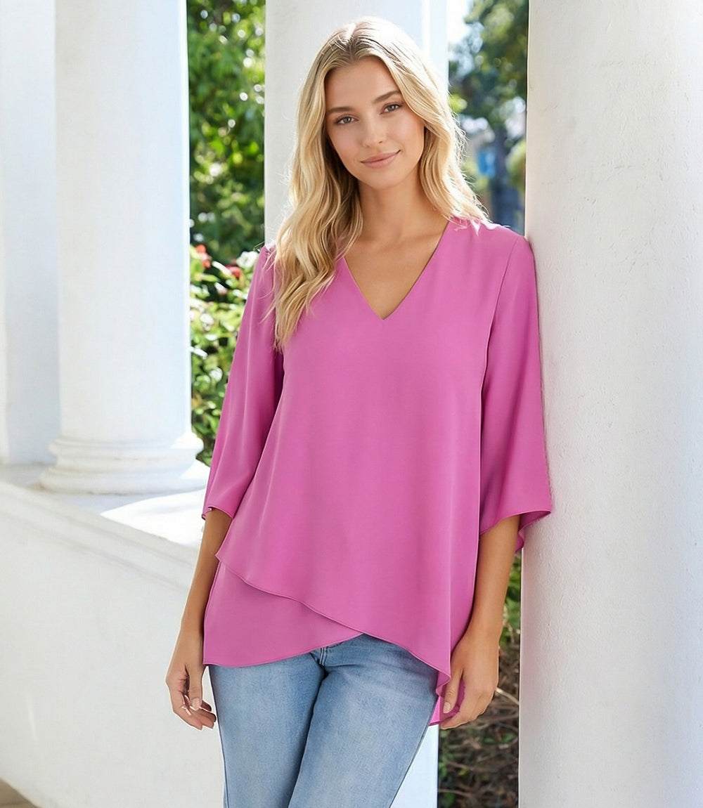 Bracelet Sleeve Asymmetric Top