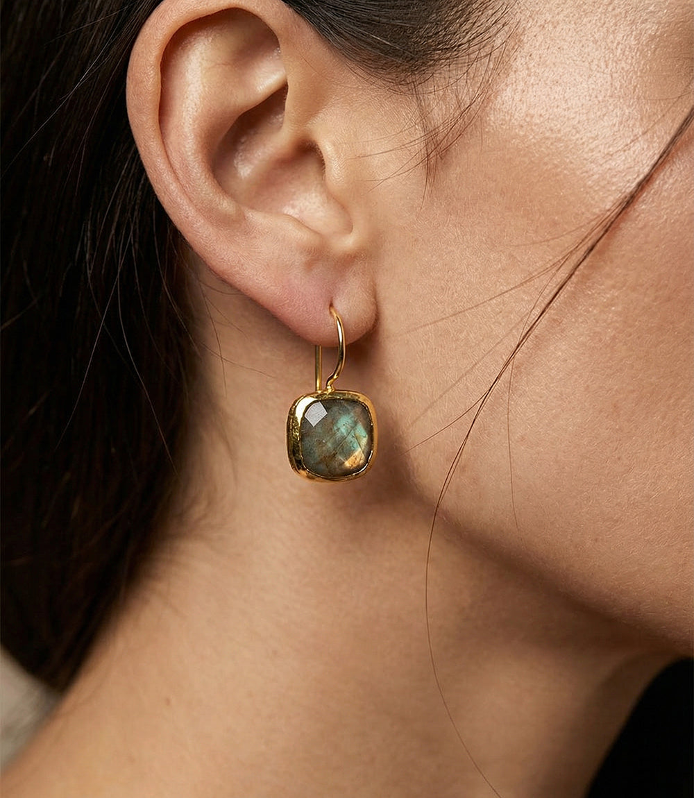 Dolce Gemstone Drop Earrings