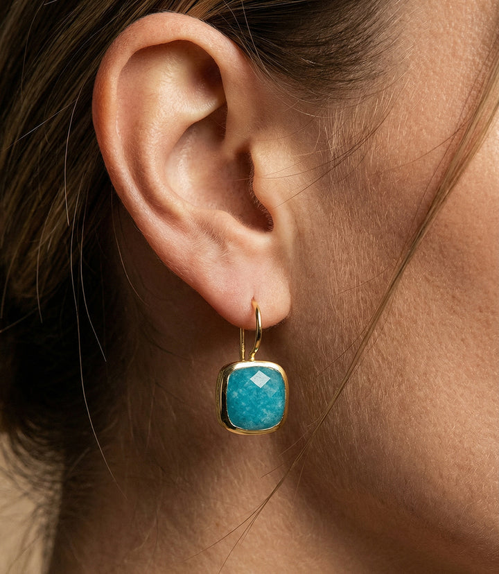 Dolce Gemstone Drop Earrings