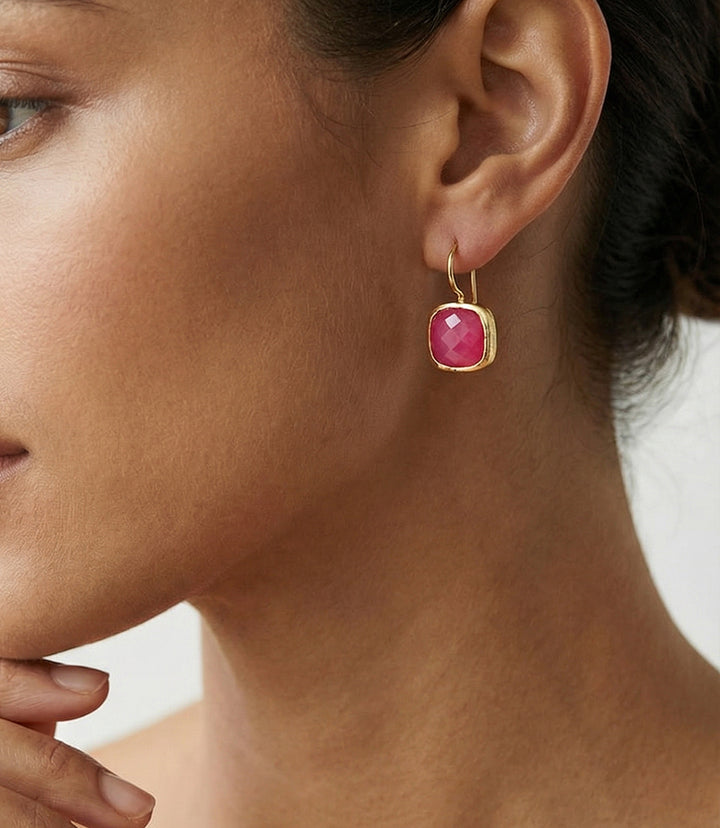 Dolce Gemstone Drop Earrings