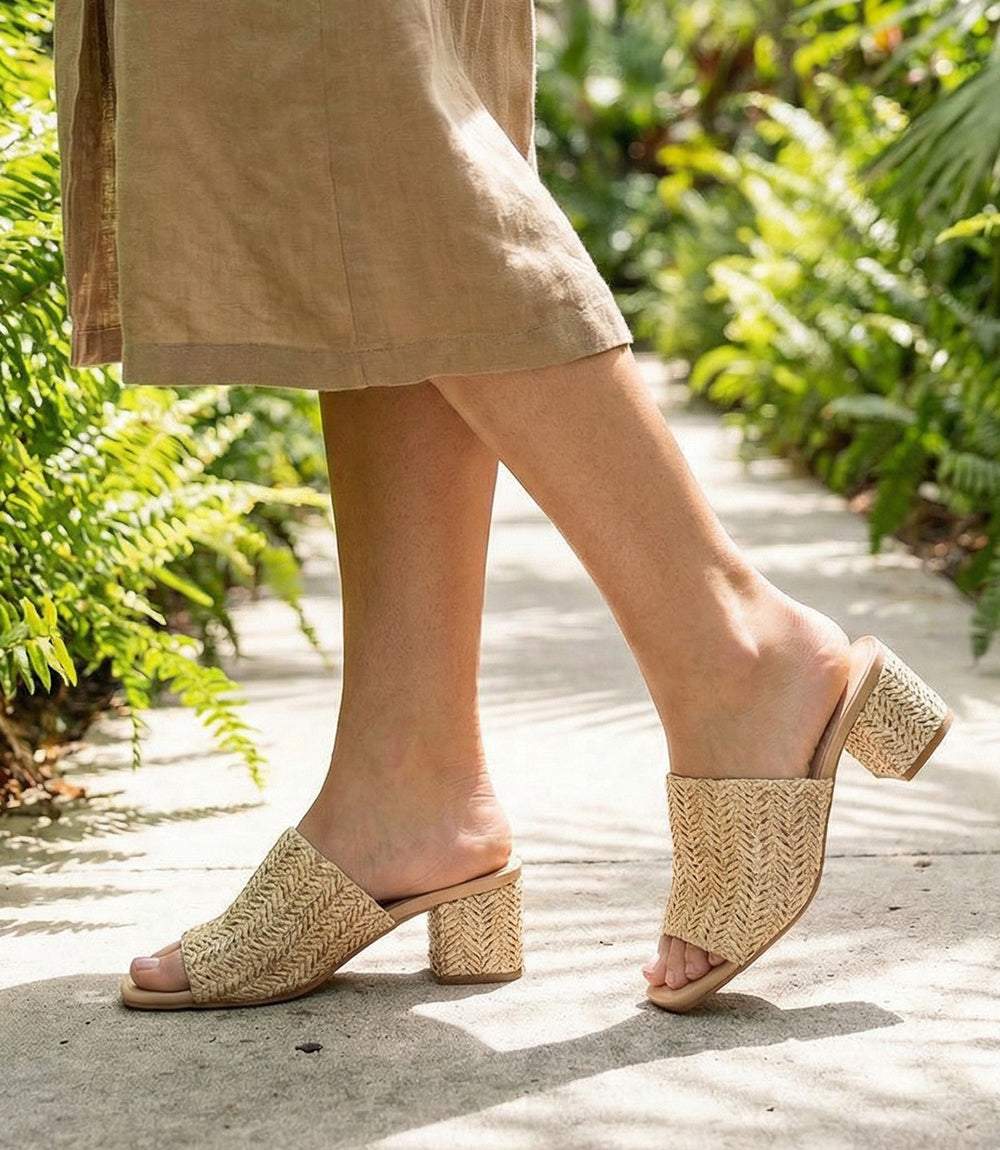 Pepper Mid Heel Sandals