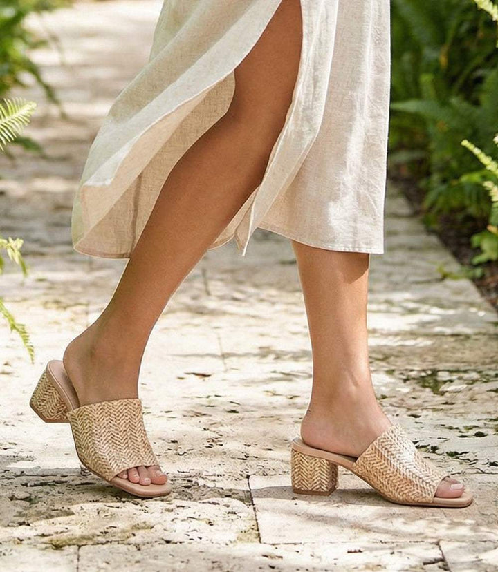 Pepper Mid Heel Sandals