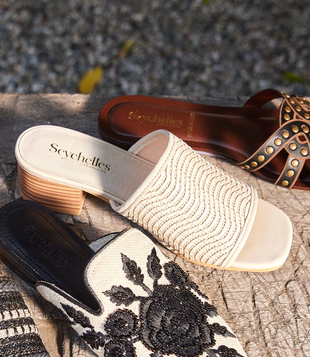 Seychelles Pepper 2 Woven Mid Heel Sandals