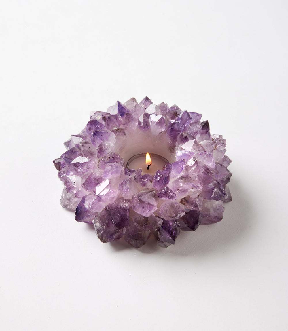 Karen Kane Crystal Candleholder - Thumbnail 2