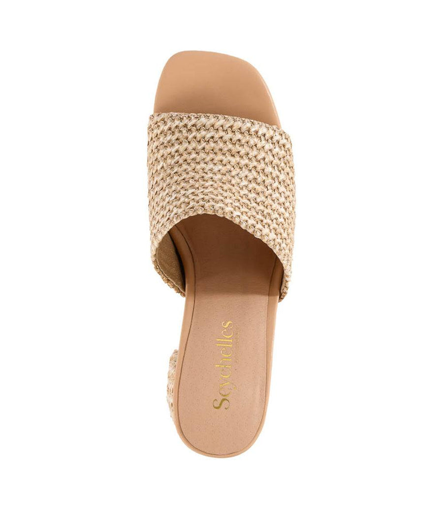 Seychelles Adapt Raffia Heel Sandals - Stylish Woven Heel Shoes – Karen ...