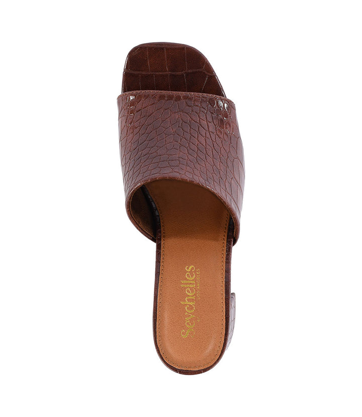 Seychelles Adapt 3 Croco High Heel Sandals