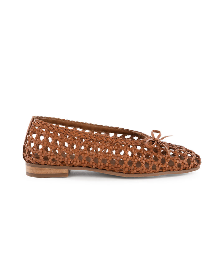 Seychelles Flagstaff Woven Leather Ballet Flats