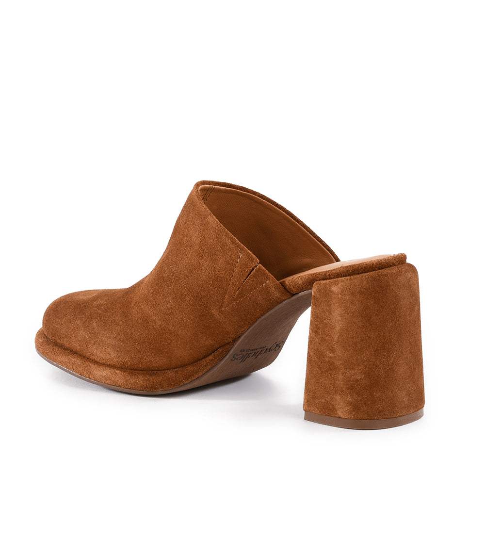 Seychelles Honor Suede High Heel Clogs