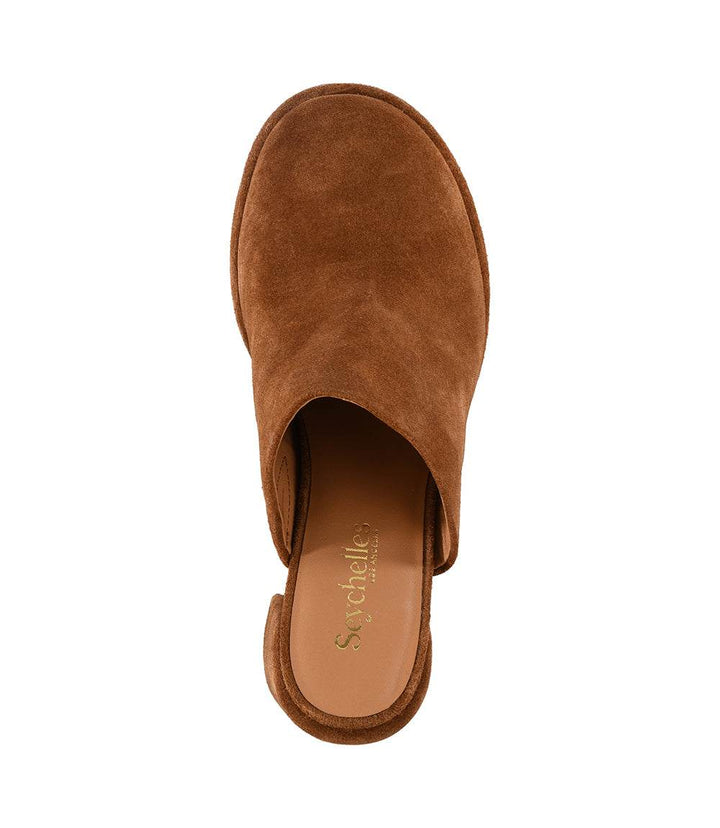 Seychelles Honor Suede High Heel Clogs
