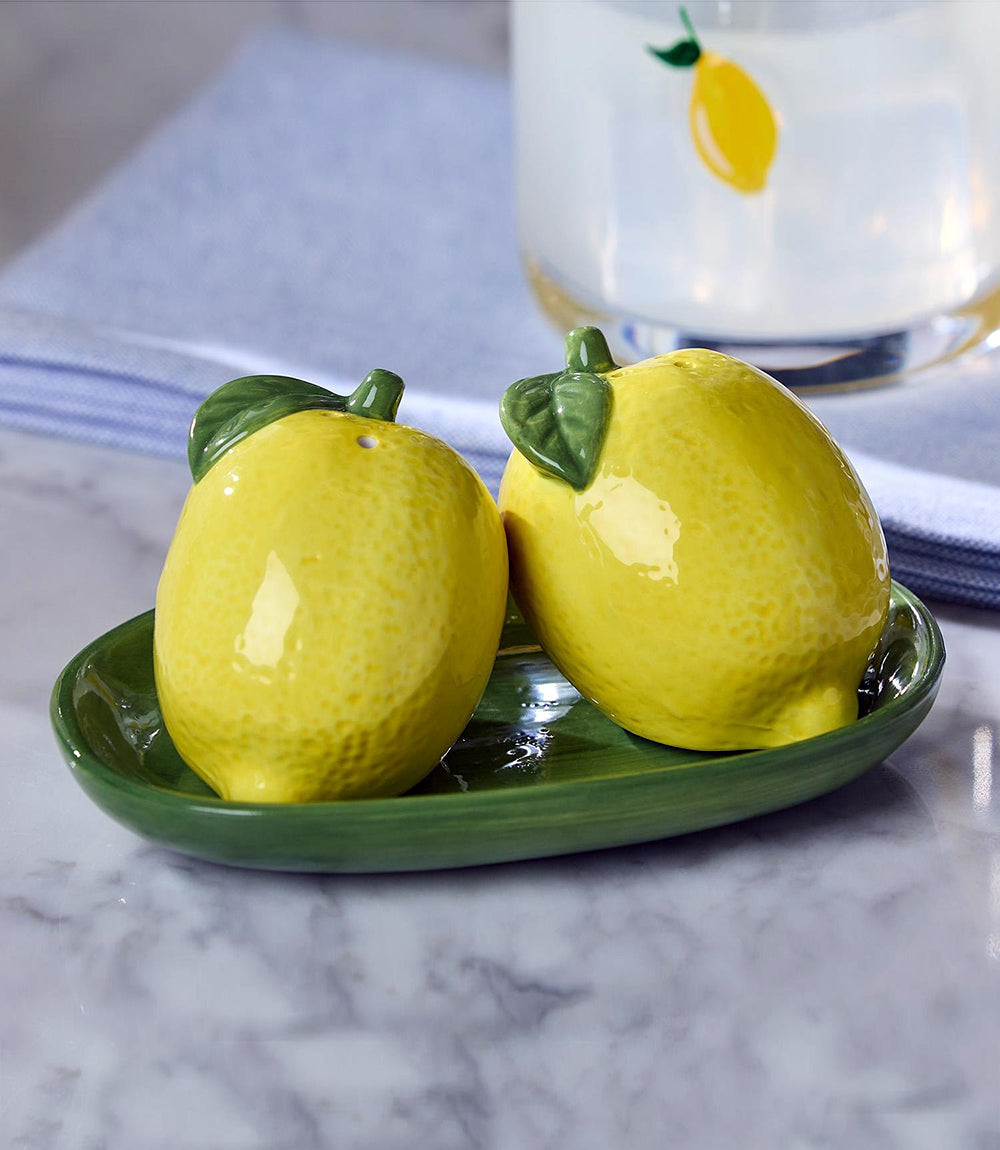 Lemon Grove Salt And Pepper Shakers