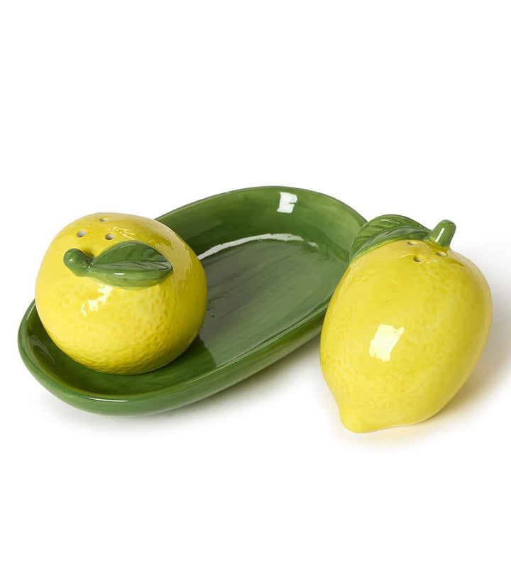 Lemon Grove Salt And Pepper Shakers