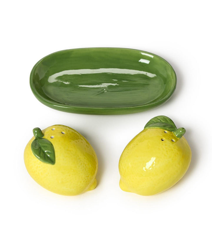 Lemon Grove Salt And Pepper Shakers