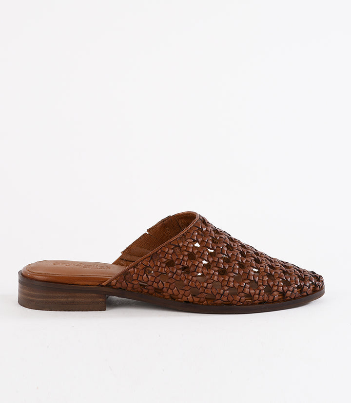 Seychelles Meet Me Half Way Woven Leather Mules