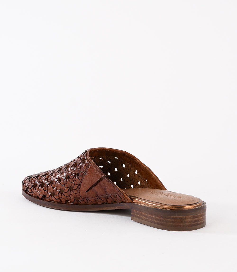 Seychelles Meet Me Half Way Woven Leather Mules