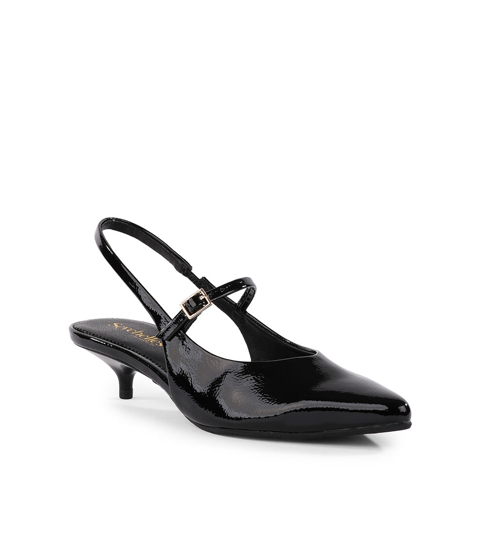 Seychelles Big Screen Slingback Kitten Heels