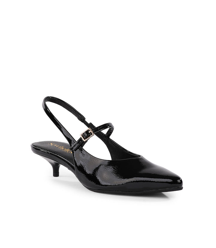 Seychelles Big Screen Slingback Kitten Heels