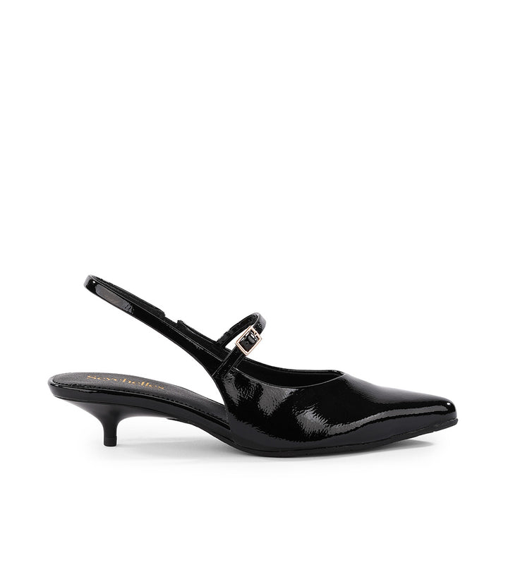 Seychelles Big Screen Slingback Kitten Heels