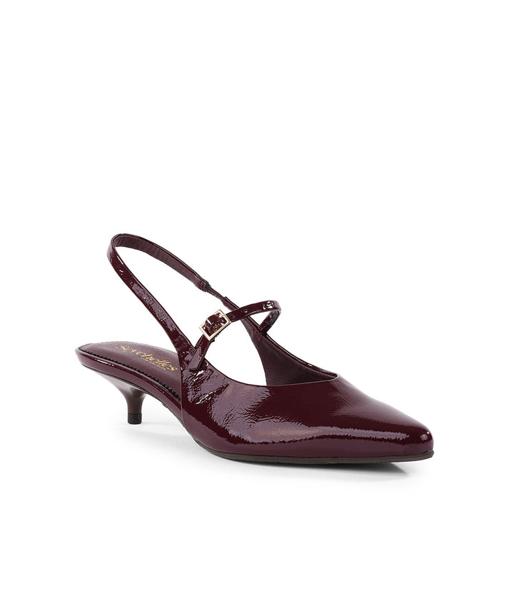 Seychelles Big Screen Slingback Kitten Heels
