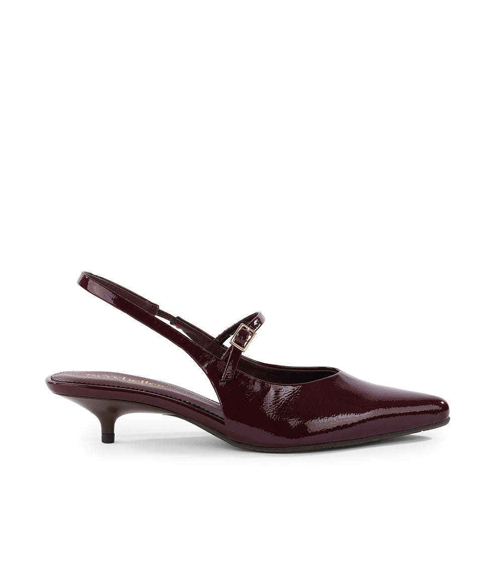Seychelles Big Screen Slingback Kitten Heels