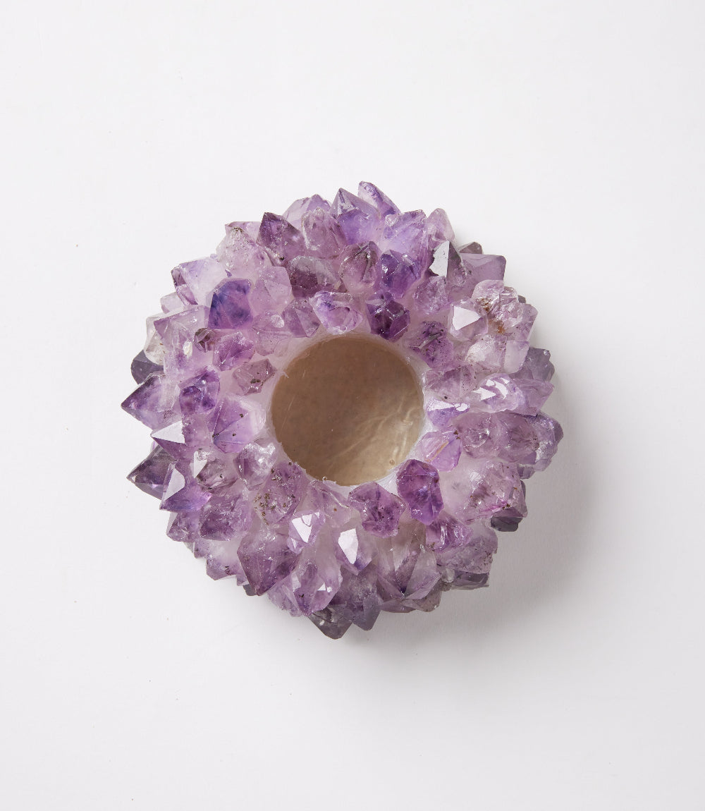 Large Crystal Candleholder