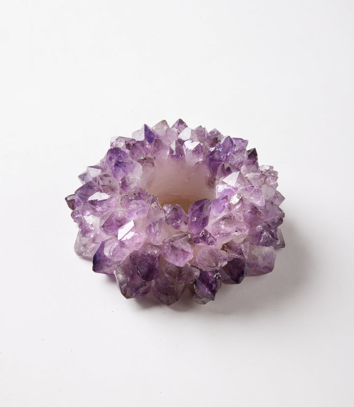 Large Crystal Candleholder