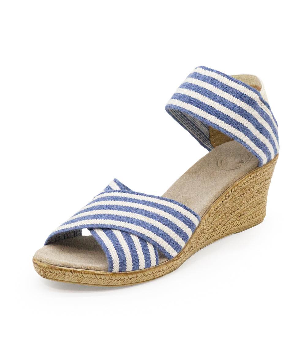 Cannon Espadrille Wedge Linen Sandals