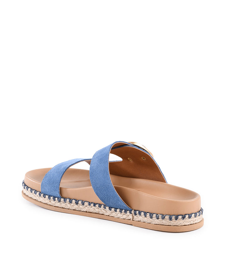 Getaway Buckle Slip On Sandals