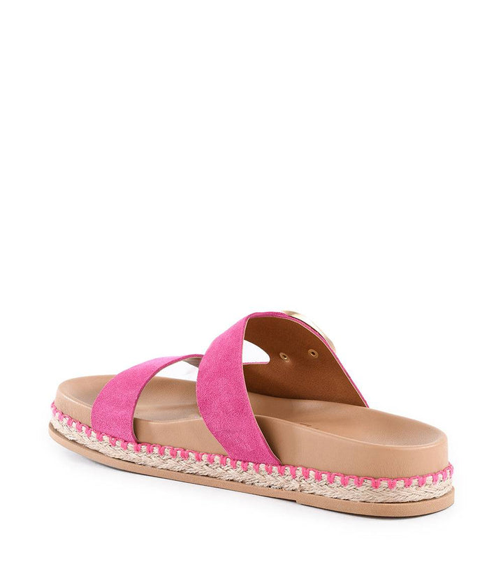 Getaway Buckle Slip On Sandals