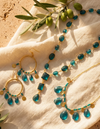 teal gem jewelry
