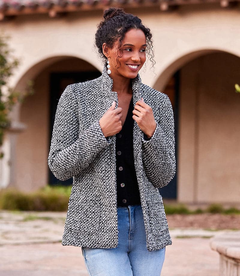 2 Seriously Chic Ideas on How to Wear a Tweed Jacket