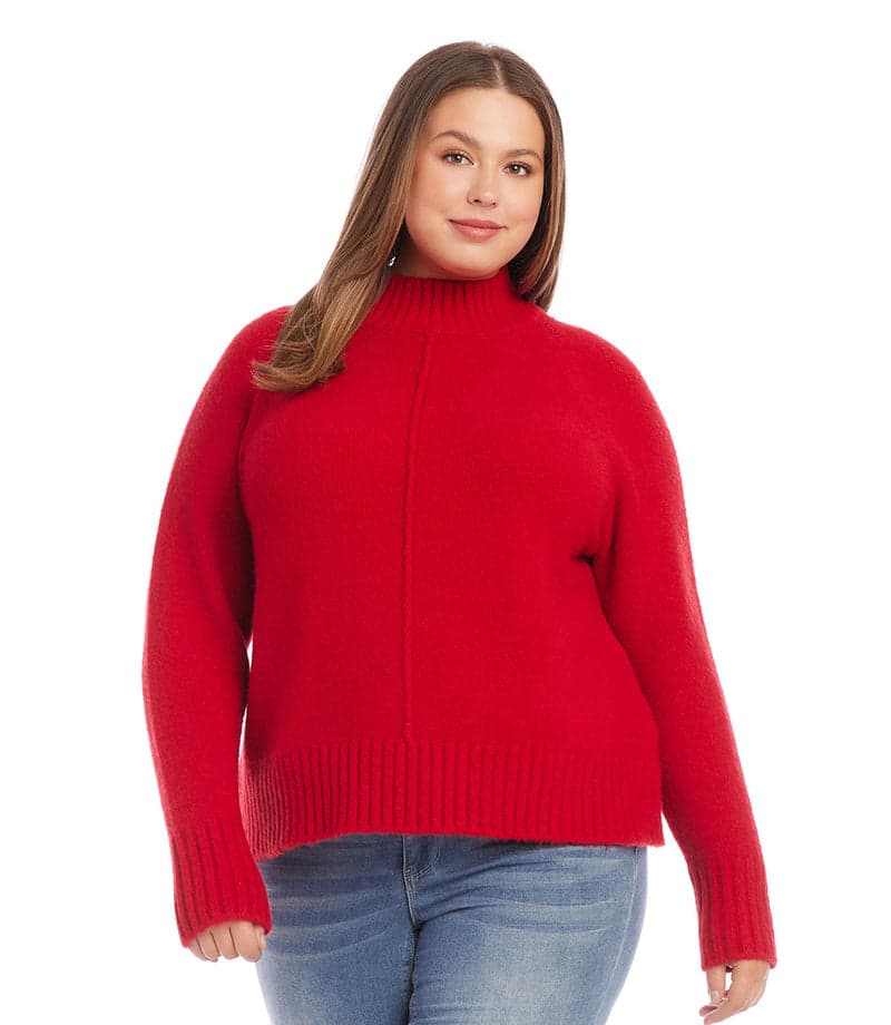 Plus Size Turtleneck Sweater