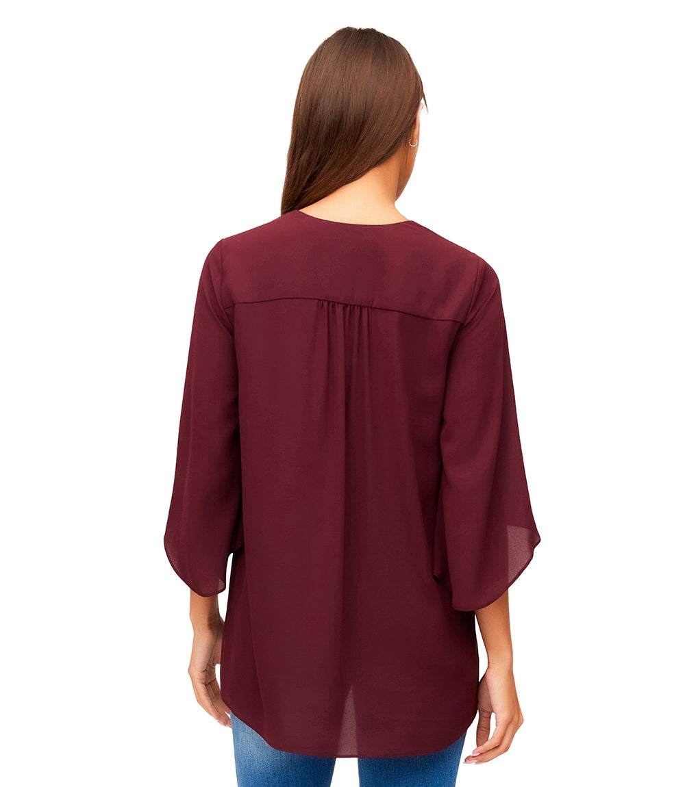 Bracelet Sleeve Asymmetric Top